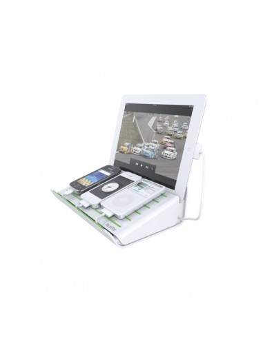 Caricatore Multifunzione da tavolo per iPad / Tablet PC - Bianco - 62640001 Leitz - 1
