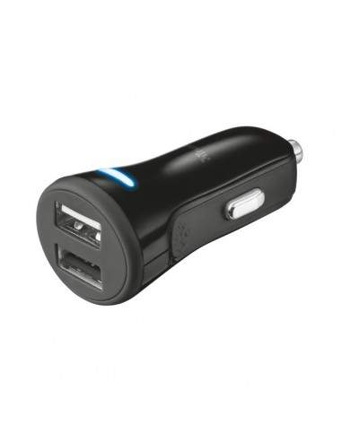 Trust caricatore da auto con 2 porte USB - 2x 5V. 2.4A - 19171 Trust - 1