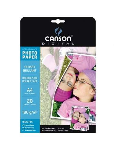 Carta fotografica Performance Canson - Glossy - A4 - 210 g/mq - 200004324 (conf.20) Canson - 1