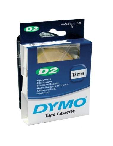 Nastri di supporto Dymo D2 - 12 mm x 10 m - giallo - S0721120 Dymo - 1