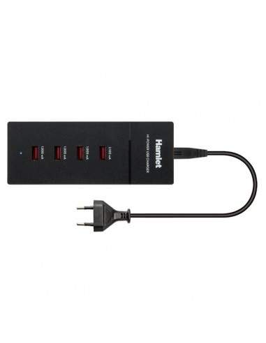 Caricatore Con 4 Porte Usb Hamlet - Xpw45000H Hamlet - 1