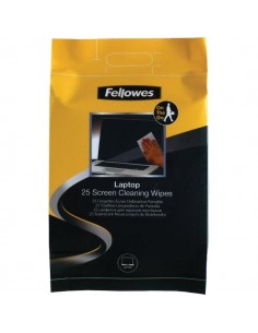 Fazzoletti per schermo conf. 25 pz. Fellowes - 9967405 (conf25) Fellowes - 1