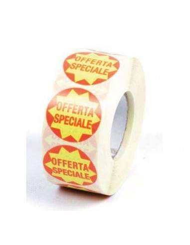 Rotolo 1000 Etichette adesive Offerta Speciale - diametro 50mm My Label - 1
