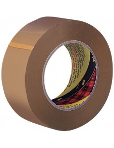 Nastri da imballo Scotch® - poco rumoroso - PVC - 50 mm x 66 m - avana - 50 my - 8598 (conf.6) Scotch - 1 2