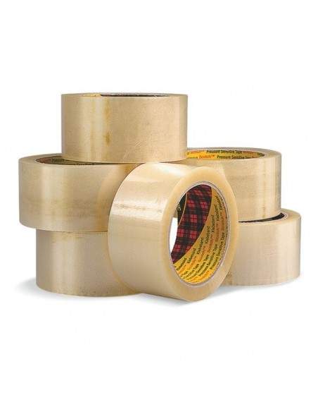 Nastri da imballo Scotch®  - poco rumoroso - PVC - 50 mm x 66 m - trasparente - 50 my - 10254 (conf.6) Scotch - 2