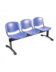 Panca 3 posti Agata UNISIT - NERO - D5P3P/NE UNISIT - 1