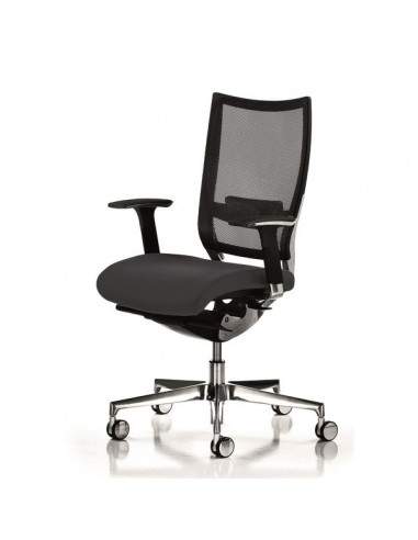 Sedia semidirezionale ergonomica CONCEPT UNISIT - similpelle - BIANCO - COT/KQ UNISIT - 1