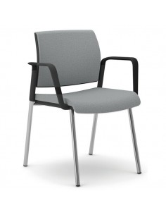 Sedia interlocutore ergonomica KIND UNISIT - ignifugo - GRIGIO - KI4GTBB/IT UNISIT - 1