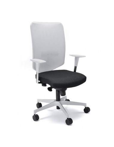 Sedia semidirezionale ergonomica NEWAIR UNISIT - similpelle - GRIGIO - NWBS/KG UNISIT - 1