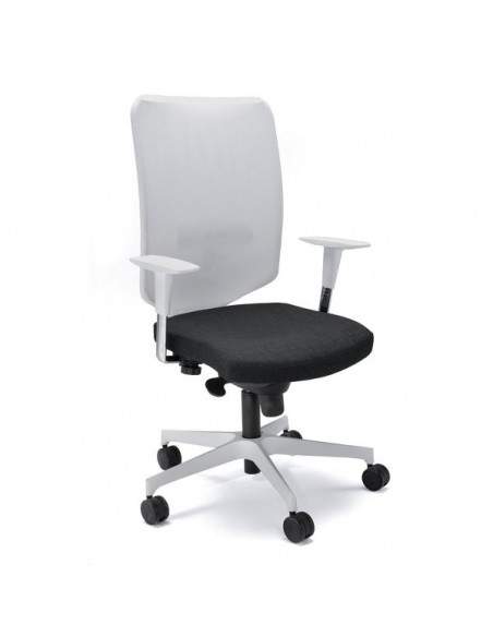 Sedia semidirezionale ergonomica NEWAIR UNISIT - similpelle - GRIGIO - NWBS/KG UNISIT - 1