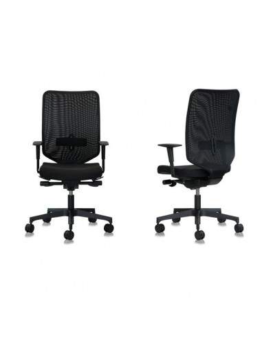 Sedia semidirezionale ergonomica NEWAIR UNISIT - similpelle - NERO - NWN/KN UNISIT - 1