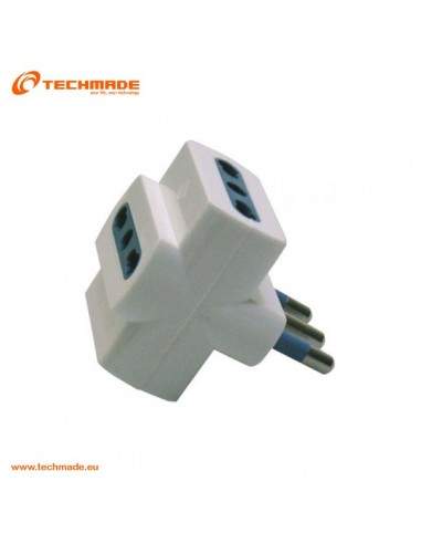 Techmade Adattatore Spina 16A 3 Prese 16 A Techmade - 2