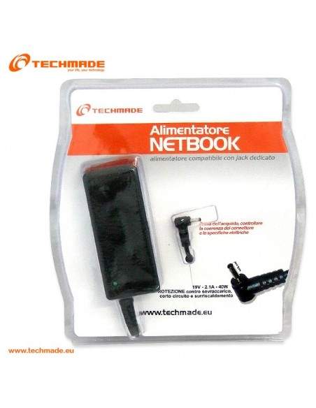 Techmade Alimentatore Per Notebook Compatibile Asus Con Jack Ded Techmade - 2