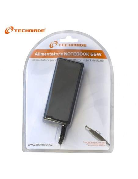 Techmade Alimentatore Compatibile Dedicato Per Hp Notebook Techmade - 2 Techmade Alimentatore Compatibile Dedicato Per Hp Notebook Techmade - 2